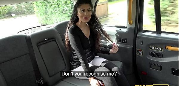  Fake Taxi British Indian Asian with a perfect booty fucked in taxi